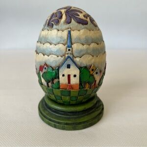 Jim Shore Heartwood Creek 2004 Easter Egg